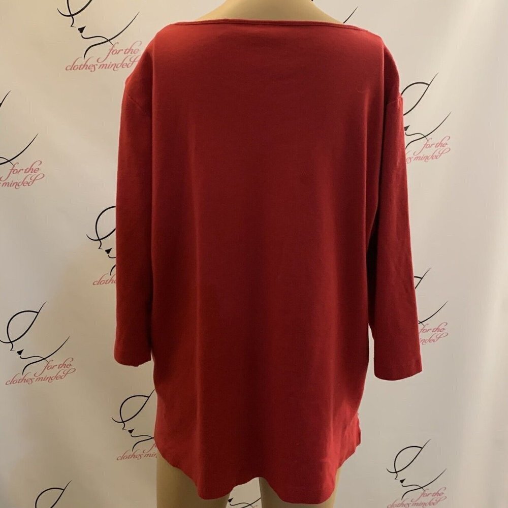 Quacker Factory. Size Large. Embellished 3/4 Slee… - image 4